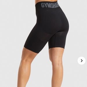 Gymshark Flex Cycling Shorts - Black/Charcoal